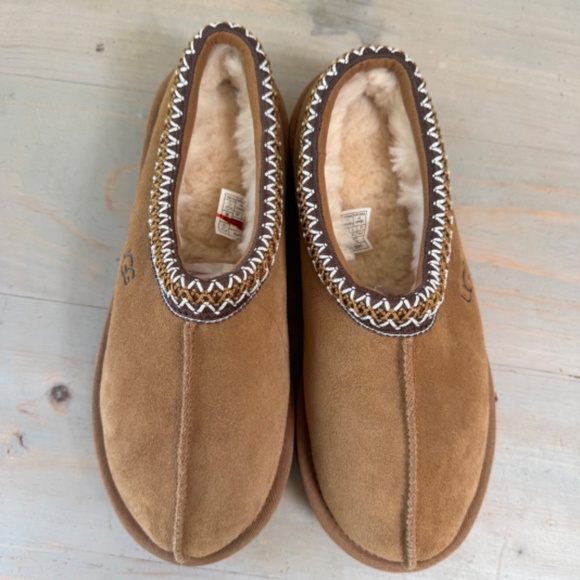 UGG TASMAN SLIPPERS CHESTNUT womens us 9 NEW - Picture 6 of 8